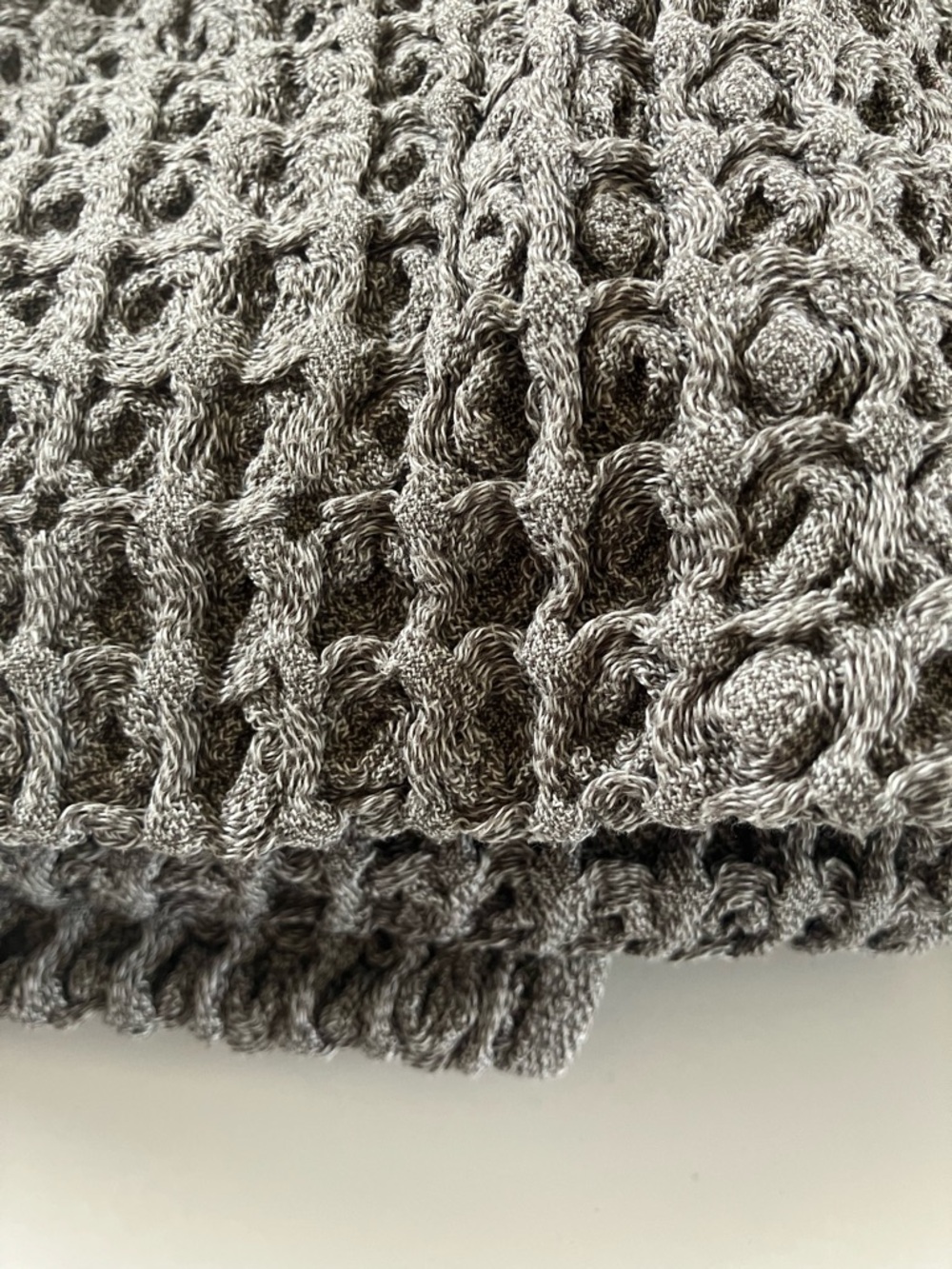 Onsen bath towels in cinder grey SOLD OUT